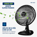 2 Unidades - Ventilador  Super Power Mondial
