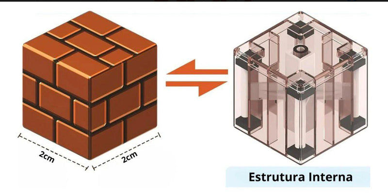 Blocos Magnéticos Construção Minecraft