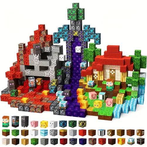 Blocos Magnéticos Construção Minecraft