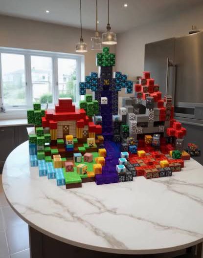 Blocos Magnéticos Construção Minecraft
