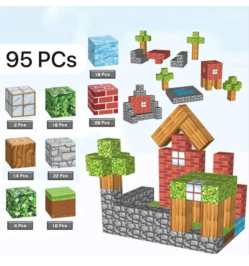 Blocos Magnéticos Construção Minecraft